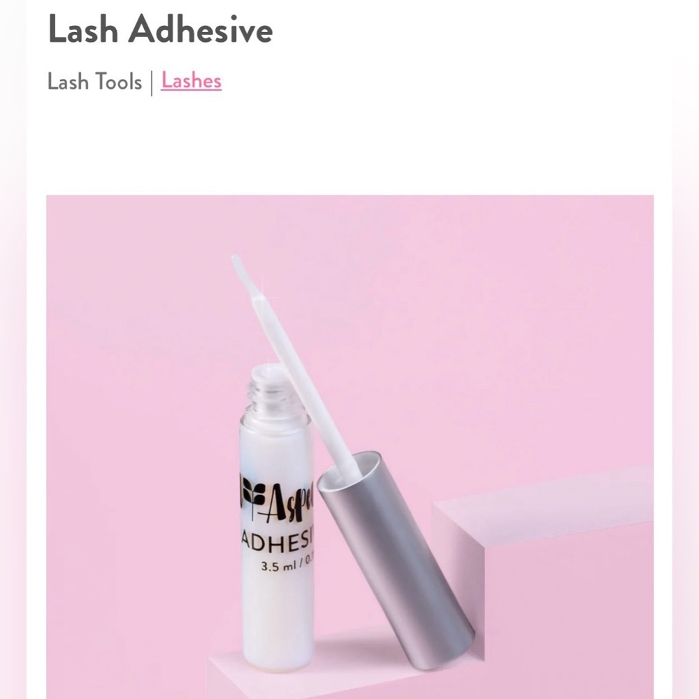 Red Aspen Full Size Lash Adhesive. NIB